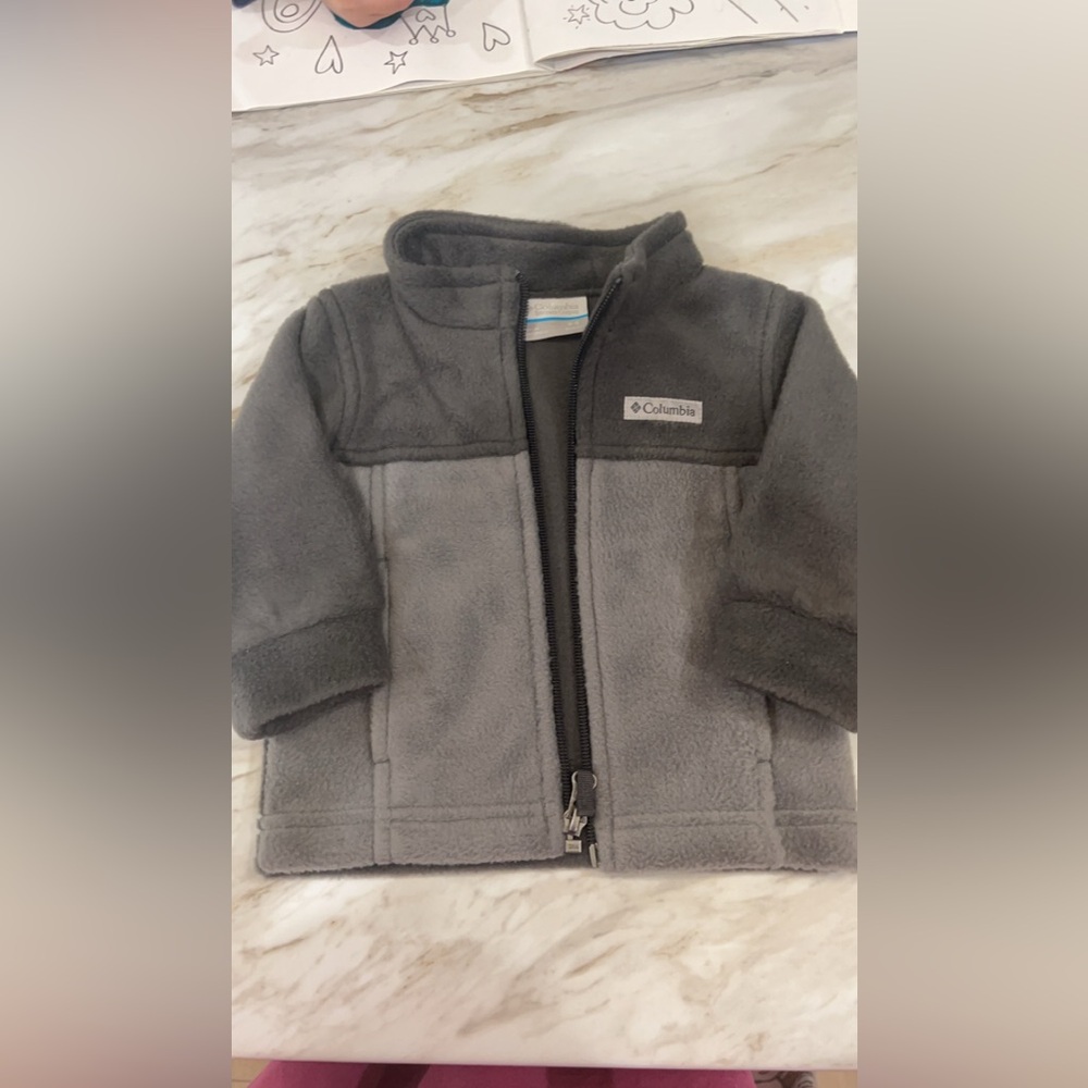 3-6 month Columbia fleece jacket